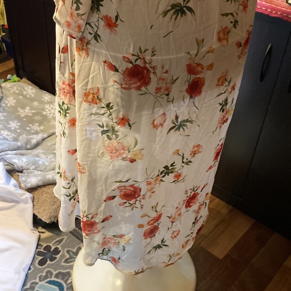 L.I.F.E. Is for eternity Sheer  high low dress NWT size L - Picture 8 of 10